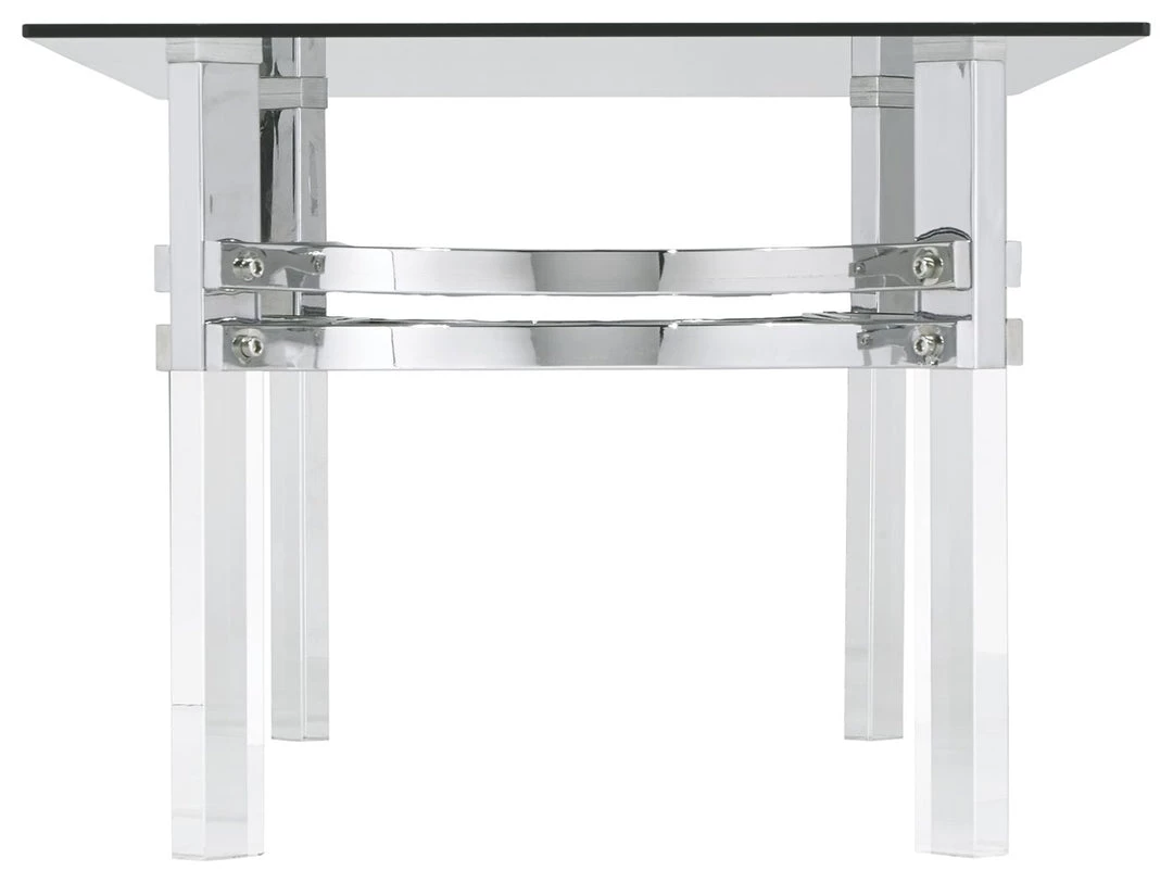 Ashley Furniture Braddoni - Chrome Finish - Rectangular Cocktail Table Tables 4 Ashley Furniture Braddoni - Chrome Finish - Rectangular Cocktail Table Tables