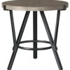 Ashley Furniture Zontini - Light Brown - Round End Table Tables