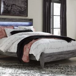 Signature Design By Ashley® Baystorm - Gray - Panel Bed Beds
