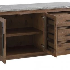 Ashley Furniture Servers Aleeda - Brown/white - Dining Room Server