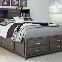 Signature Design By Ashley® Caitbrook - Gray - Full Storage Bed Beds