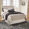 Signature Design By Ashley® Bellaby - Attractive - Panel Headboard With Bolt On Metal Frame