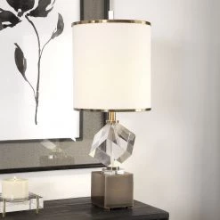 Accessories Uttermost Cristino Crystal Cube Lamp 9 Accessories Uttermost Cristino Crystal Cube Lamp