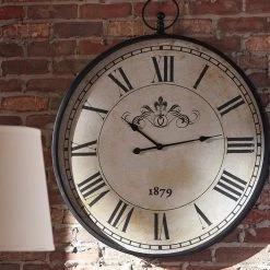 Ashley Furniture Augustina - Antique Black - Wall Clock