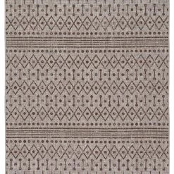Ashley Furniture Accessories Dubot - Tan/brown/white - Large Rug