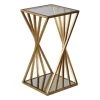 Tables Uttermost Janina Gold Dimensional Accent Table