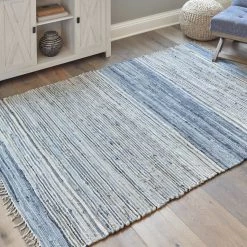 Ashley Furniture Emberlyn - Beige/blue - Medium Rug Accessories