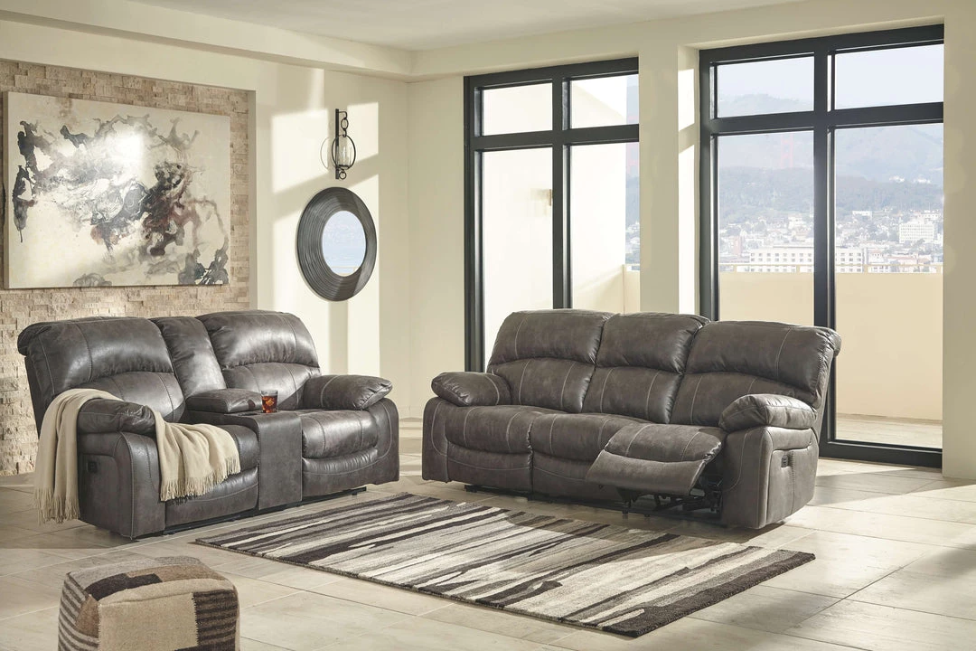 Signature Design By Ashley® Dunwell - Power Reclining Sofa With Adjustable Headrest, Power Reclining Loveseat With CON/Adjustable HDRST Reclining Furniture 3 Signature Design By Ashley® Dunwell - Power Reclining Sofa With Adjustable Headrest, Power Reclining Loveseat With CON/Adjustable HDRST Reclining Furniture