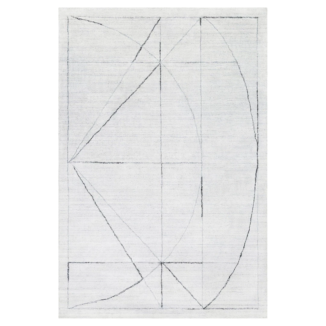 Uttermost Costilla Modern White 6 X 9 Rug 3 Uttermost Costilla Modern White 6 X 9 Rug