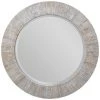 Accessories Uttermost Repose Whitewash Round Mirror