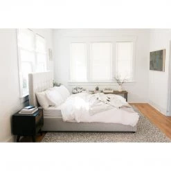 Moe's Home Collection Beds Belle Storage Bed King Sand