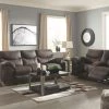 Signature Design By Ashley® Boxberg - Reclining Sofa, Double Reclining Loveseat With Console Reclining Furniture