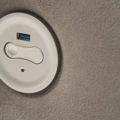 Ashley Furniture Cavalcade - Slate - 2 Seat Reclining Power Sofa Reclining Furniture