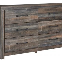 Ashley Furniture Dressers Drystan - Multi - Dresser, Mirror