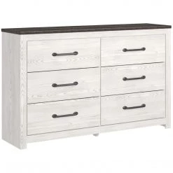 Signature Design By Ashley® Gerridan - Best In Class/Gray - Dresser, Mirror, Panel Bed