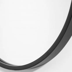 Uttermost Varina Minimalist Black Oval Mirror Accessories
