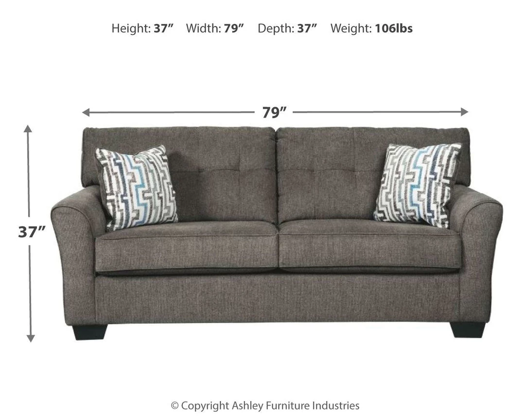 Ashley Furniture Alsen - Granite - Sofa Sofas 9 Ashley Furniture Alsen - Granite - Sofa Sofas
