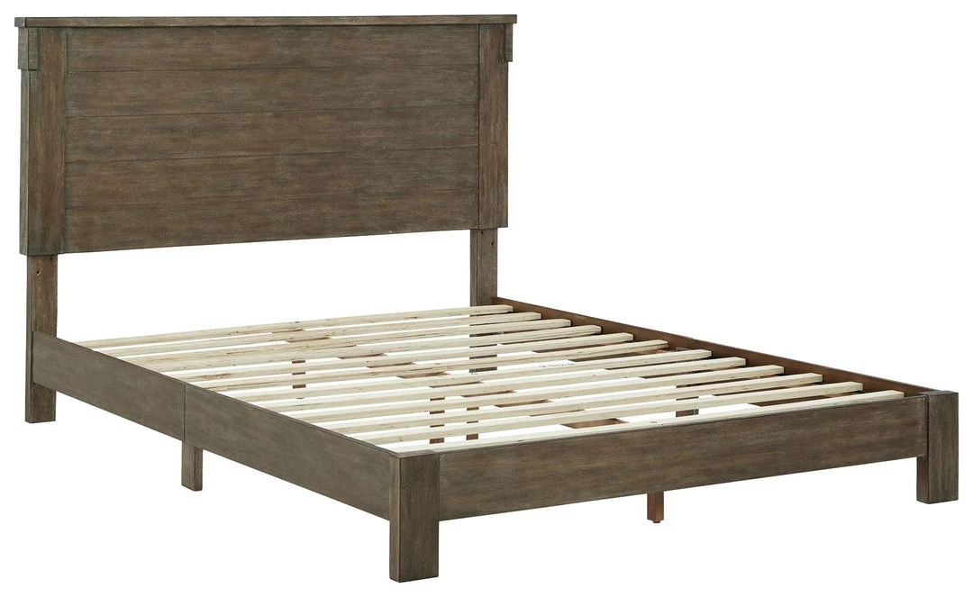 Ashley Furniture Beds Shamryn - Grayish Brown - King Panel Bed 7 Ashley Furniture Beds Shamryn - Grayish Brown - King Panel Bed