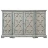 Uttermost Sophie 4 Door Grey Cabinet Cabinets