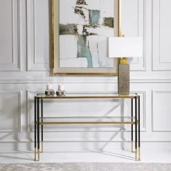 Uttermost Kentmore Modern Console Table 12 Uttermost Kentmore Modern Console Table