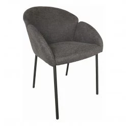 Moe's Home Collection Gigi Dining Chair Dark Grey-m2 Chairs