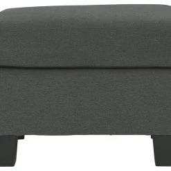 Ashley Furniture Ottomans Bayonne - Charcoal - Ottoman