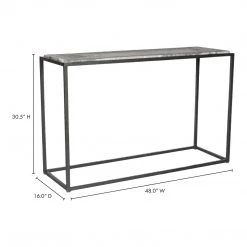 Moe's Home Collection Tables Winslow Marble Console Table 11 Moe's Home Collection Tables Winslow Marble Console Table