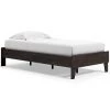 Ashley Furniture Piperton - Brown / Black - Twin Platform Bed Beds