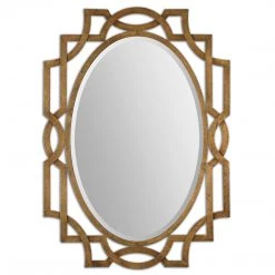 Uttermost Margutta Gold Oval Mirror Accessories