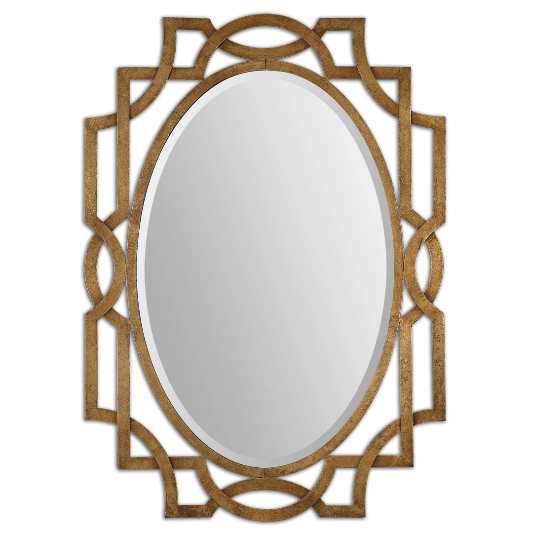 Uttermost Margutta Gold Oval Mirror Accessories 3 Uttermost Margutta Gold Oval Mirror Accessories