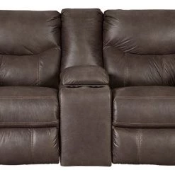 Ashley Furniture Boxberg - Double Stuffed Armrests - Power Reclining Loveseats Reclining Furniture
