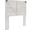 Ashley Furniture Shawburn - Whitewash - Full Crossbuck Panel Hdbd 1 Ashley Furniture Shawburn - Whitewash - Full Crossbuck Panel Hdbd