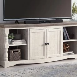 Ashley Furniture Havalance - Brown / Beige - Extra Large Tv Stand TV Stands 18 Ashley Furniture Havalance - Brown / Beige - Extra Large Tv Stand TV Stands