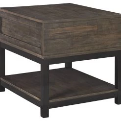 Ashley Furniture Johurst - Grayish Brown - Rectangular End Table Tables 10 Ashley Furniture Johurst - Grayish Brown - Rectangular End Table Tables