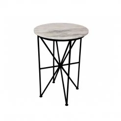 Moe's Home Collection Quadrant Marble Accent Table
