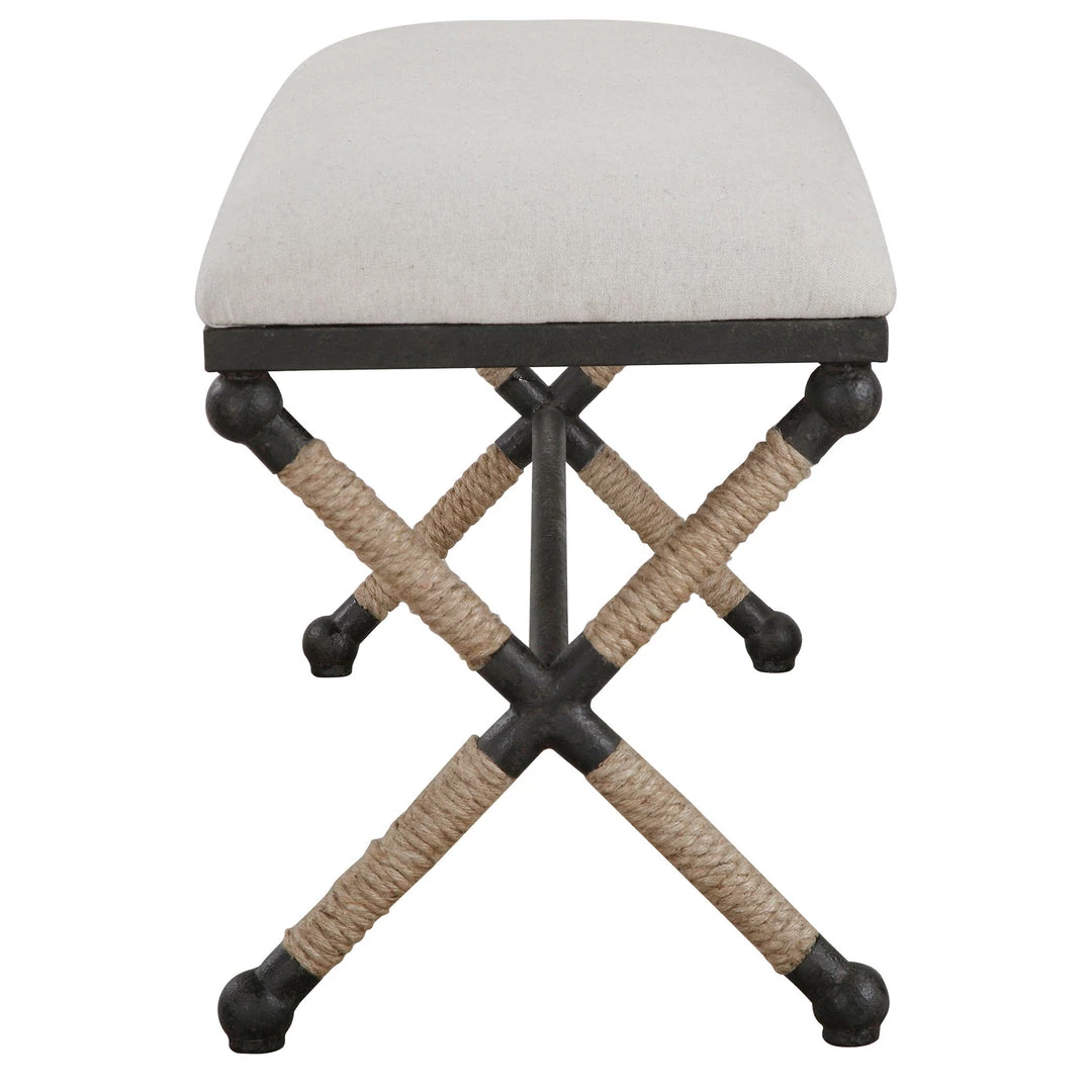 Uttermost Firth Oatmeal Bench 7 Uttermost Firth Oatmeal Bench