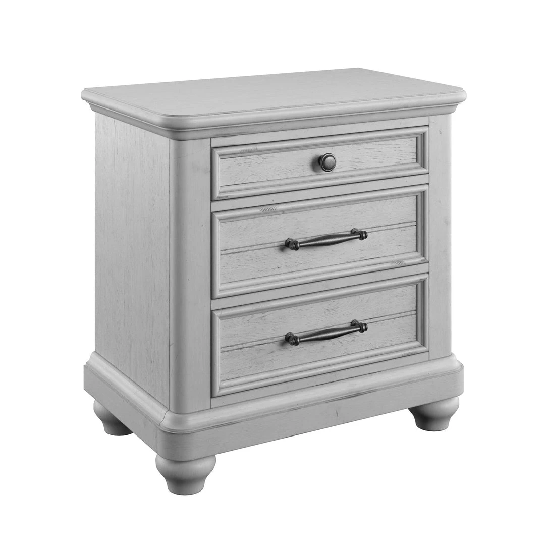 Emerald Home New Haven Nightstand W/USB 7 Emerald Home New Haven Nightstand W/USB