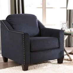 Benchcraft® Creeal Heights - Ink - 2 Pc. - Chair With Ottoman Chair & Ottoman Sets