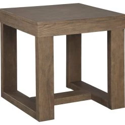 Ashley Furniture Tables Cariton - Gray - Square End Table