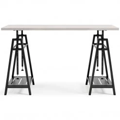 Ashley Furniture Bayflynn - White/black - Adjustable Height Desk 16 Ashley Furniture Bayflynn - White/black - Adjustable Height Desk