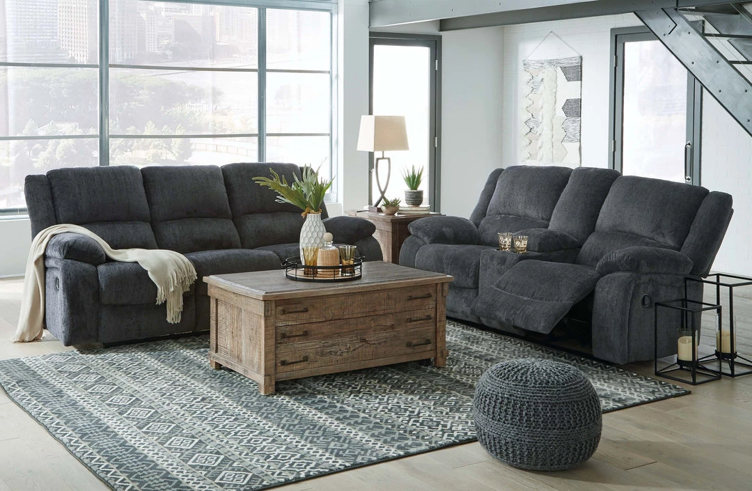 Signature Design By Ashley® Reclining Furniture Draycoll - Reclining Sofa, Double Reclining Loveseat With Console 7 Signature Design By Ashley® Reclining Furniture Draycoll - Reclining Sofa, Double Reclining Loveseat With Console