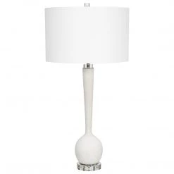 Uttermost Kently White Marble Table Lamp Accessories