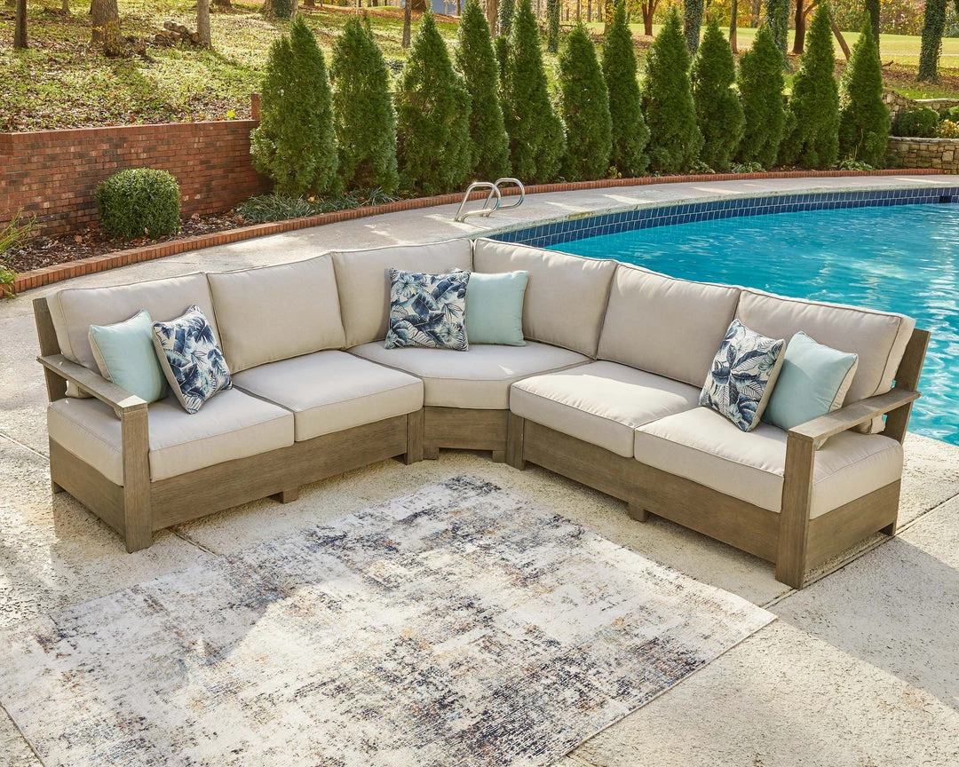 Signature Design By Ashley® Silo Point - Brown - 6 Pc. - Lounge Set Outdoor Sets 7 Signature Design By Ashley® Silo Point - Brown - 6 Pc. - Lounge Set Outdoor Sets