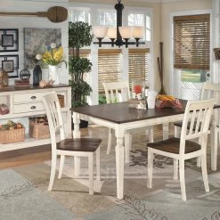Signature Design By Ashley® Best In Classsburg - Best Cottage - Rectangular Dining Room Table, 4 Side Chairs