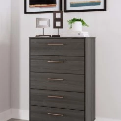 Signature Design By Ashley® Brymont - Dark Gray - Drawer Chest