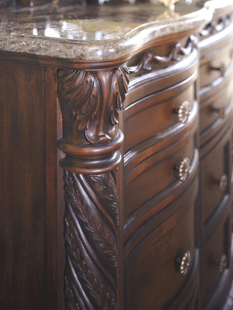 Ashley Furniture Dressers North Shore - Dark Ultimate Best In Class Dresser, Mirror 10 Ashley Furniture Dressers North Shore - Dark Ultimate Best In Class Dresser, Mirror