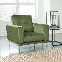 Signature Design By Ashley® Macleary - Moss - 4 Pc. - Sofa, Loveseat, Chair, Ottoman Living Room Sets