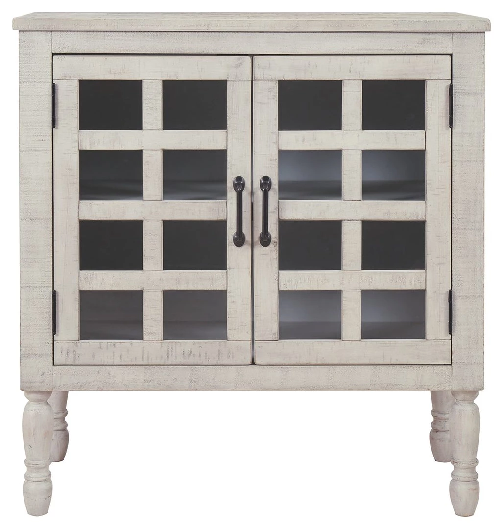 Ashley Furniture Falkgate - Whitewash - Accent Cabinet 6 Ashley Furniture Falkgate - Whitewash - Accent Cabinet