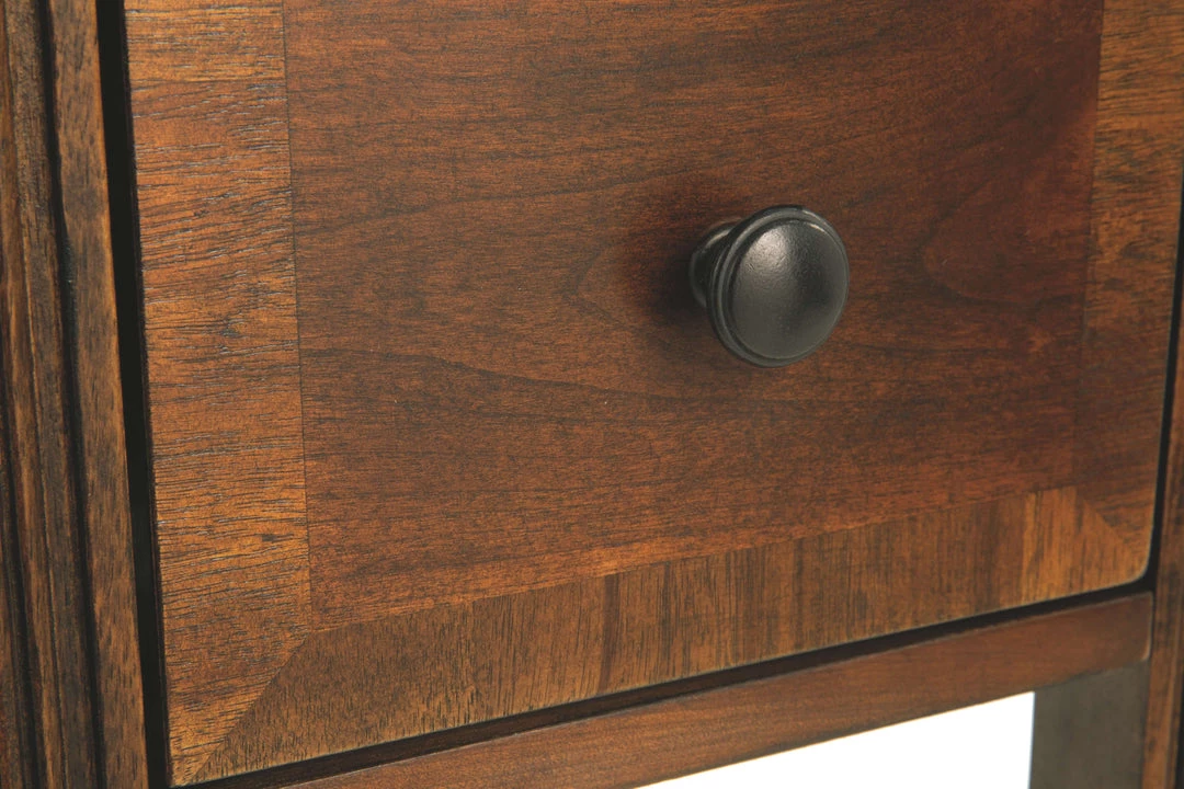 Ashley Furniture Breegin - Brown - Chair Side End Table - Removable Tray 15 Ashley Furniture Breegin - Brown - Chair Side End Table - Removable Tray