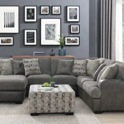 Emerald Home Berlin 4pc Sectional